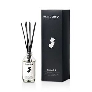 Homesick New Jersey Reed Diffuser Vanilla Dorm Room Gifts